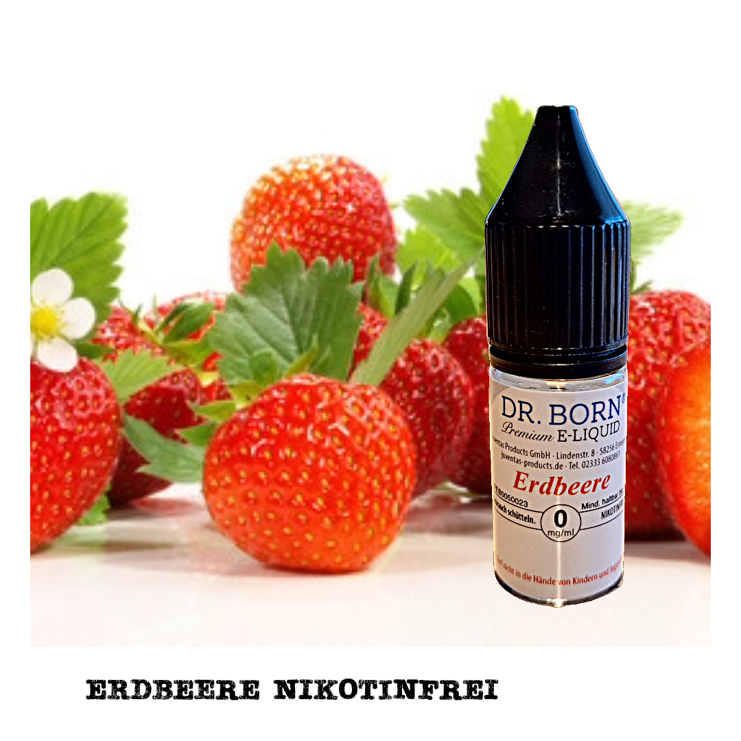 Dr. Born Premium: eLiquid Erdbeere