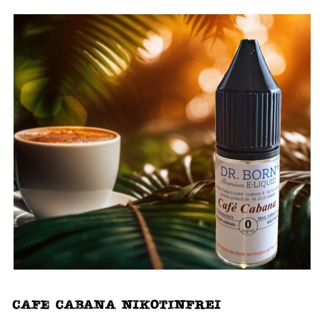 Dr. Born Premium: eLiquid Café Cabana