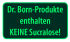 Dr. Born Premium: eLiquid Menthol